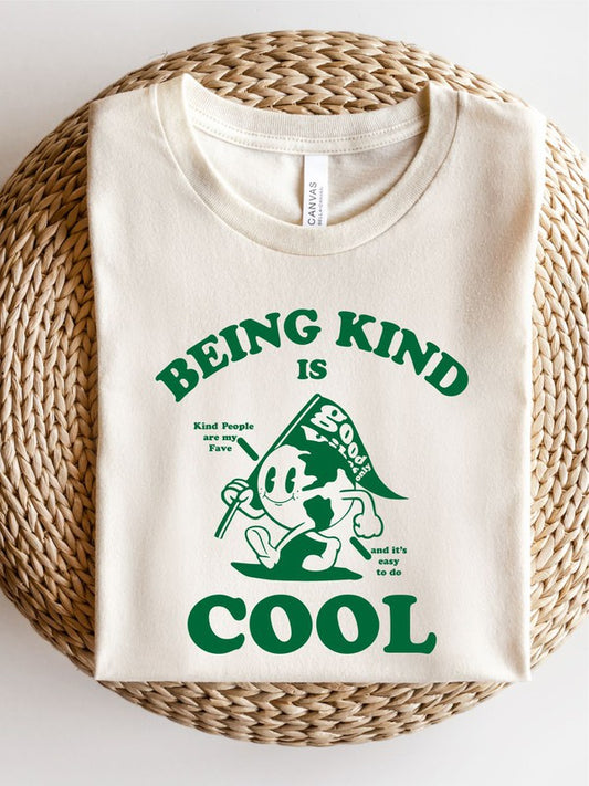 Being Kind is Cool Bella Canvas Brand Tee