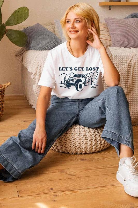 Lets Get Lost Graphic Tee
